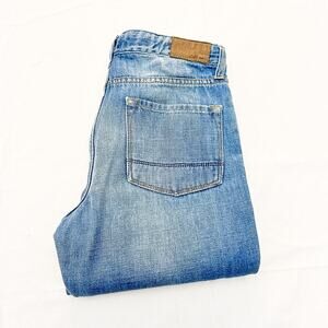 Bellerose Light Wash Tuxedo Contrast Stripe Skinny Denim Jeans BK172105 Size 12